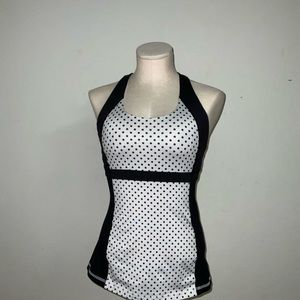 ❌SOLD❌Lululemon Polka Dot Run: Fast Track Tank sz 6